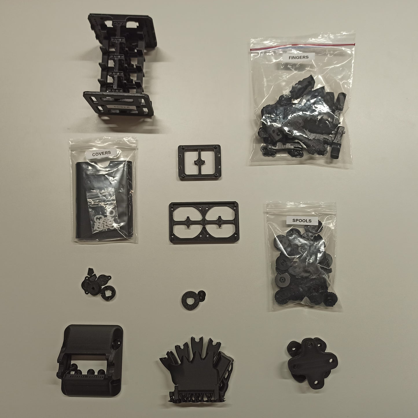 ORCA v1 Hand 3D-Printed Parts Kit